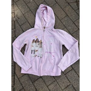 Cheetah Girls Y2K hoodie XS Pink